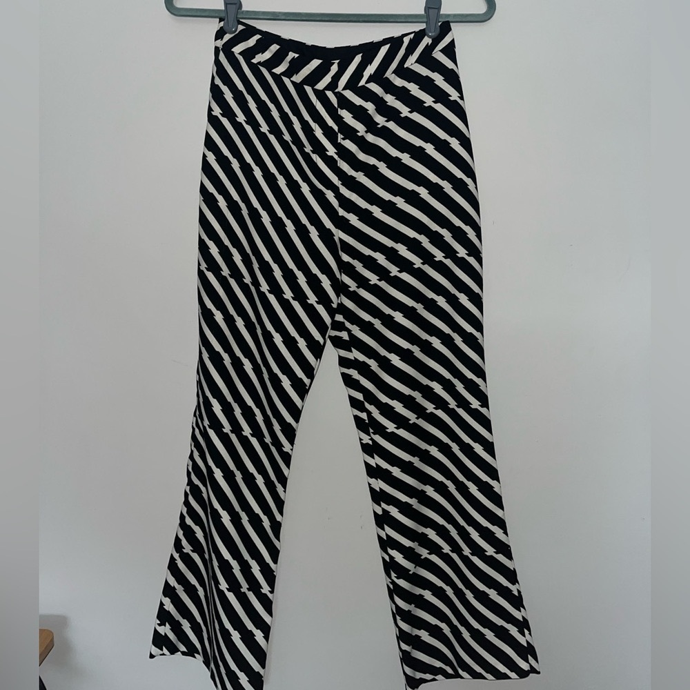 Topshop hi-rise flare pants